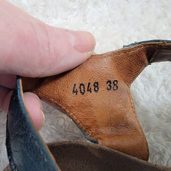 Taos Festival Wedge Comfort Sandals Colorblock‎ Size EU 38 US 7-7.5 Model 4048 - Picture 13 of 16